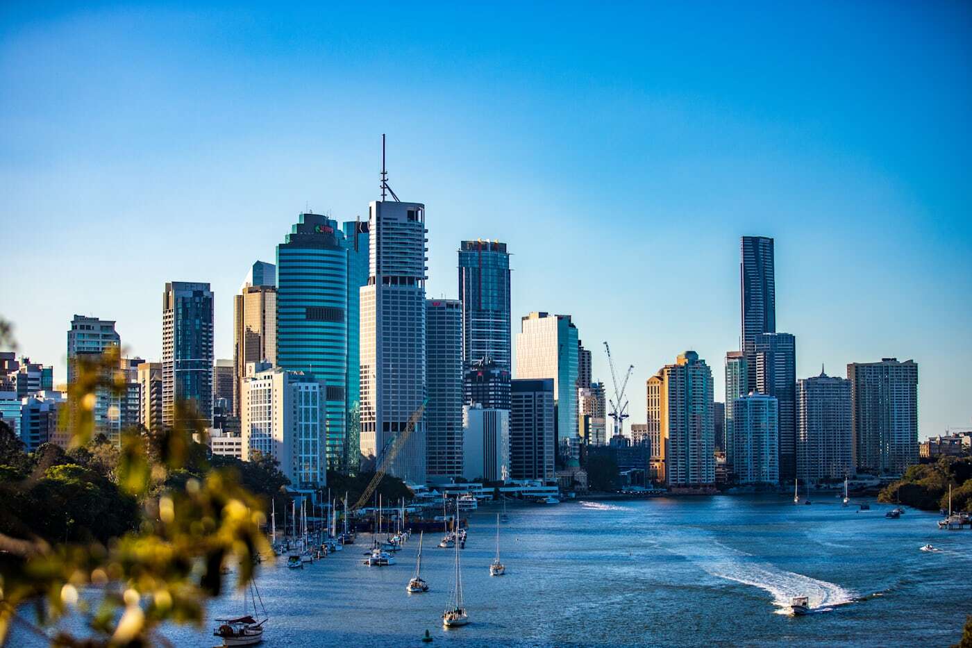 Brisbane South Bank and river skyline representing Queensland smoke alarm laws and the 2027 compliance deadline